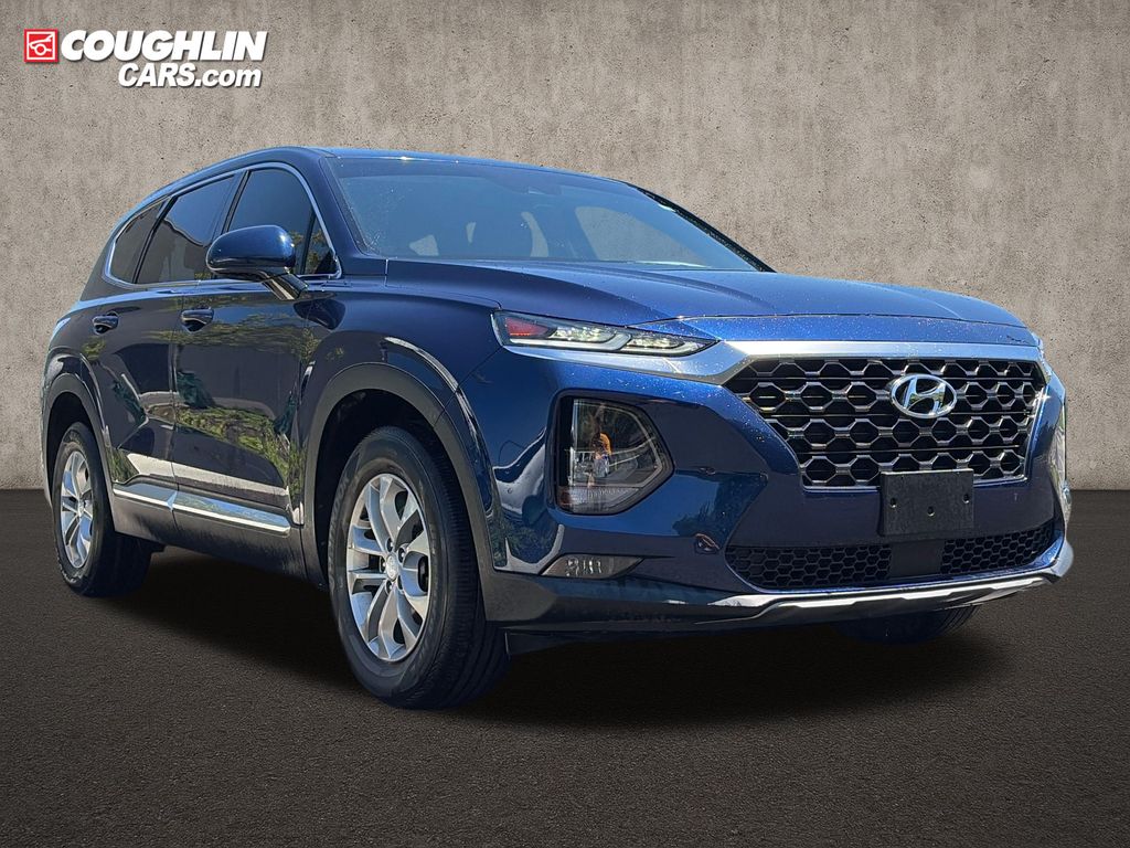 Stormy Blue 2020 Hyundai Santa Fe 2.4L SEL AWD SUV / Crossover All-Wheel Drive 8-Speed Automatic