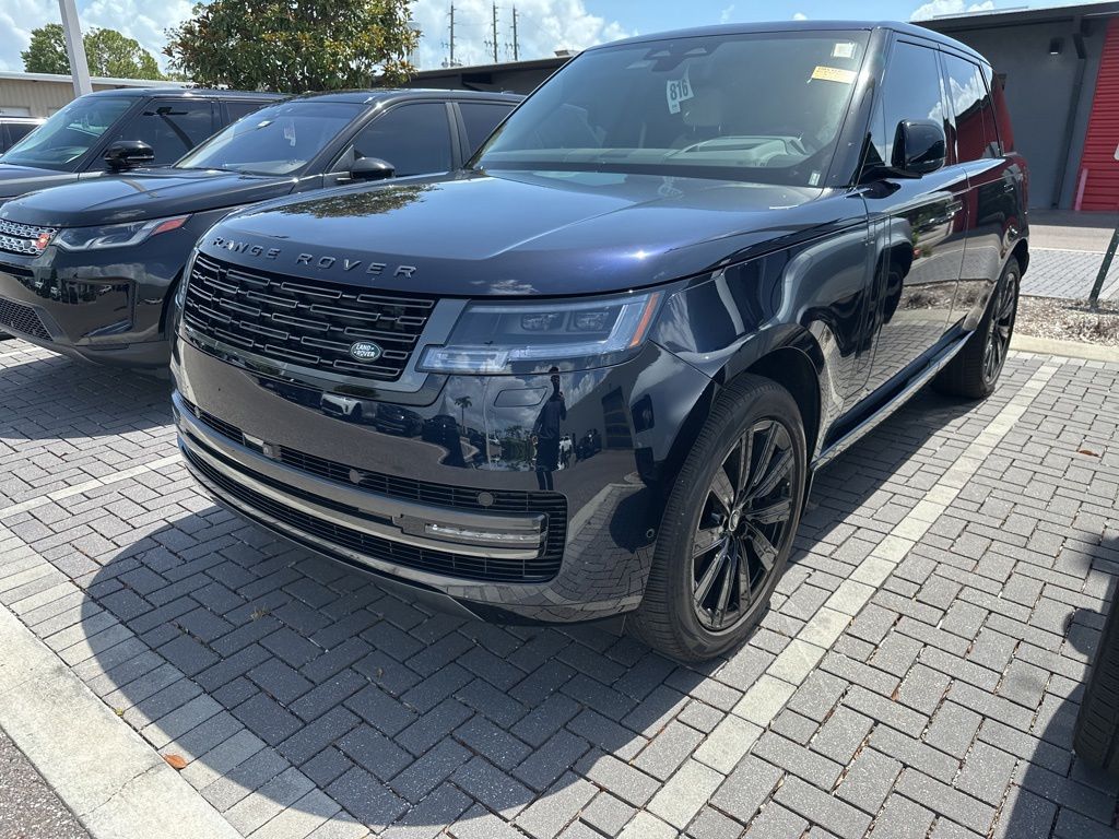 Santorini Black 2025 Land Rover Range Rover P550e SE AWD SUV / Crossover All-Wheel Drive 8-Speed Automatic