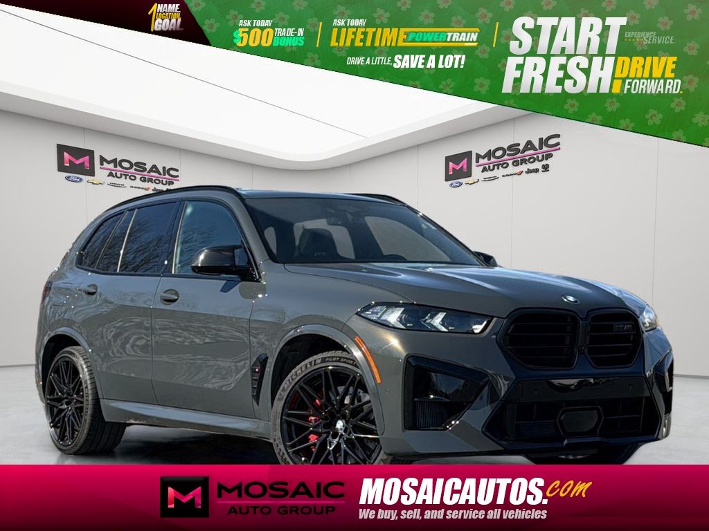 Gray 2025 BMW X5 M Competition AWD SUV / Crossover All-Wheel Drive 8-Speed Automatic
