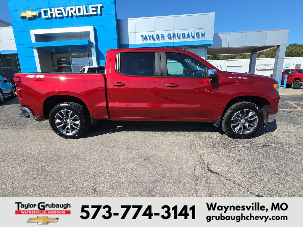 Radiant Red Tintcoat 2023 Chevrolet Silverado 1500 Pickup Truck Four-Wheel Drive 8-Speed Automatic