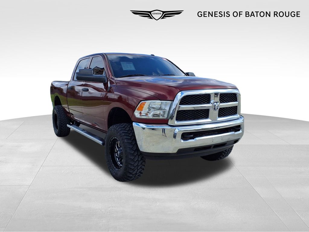 Delmonico Red Pearlcoat 2018 RAM 2500 Tradesman Crew Cab 4WD Pickup Truck Four-Wheel Drive 6-Speed Automatic
