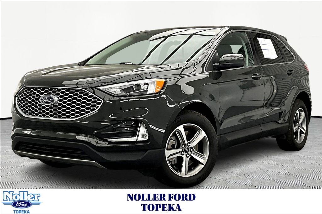 Green Metallic 2024 Ford Edge SUV / Crossover All-Wheel Drive 8-Speed Automatic