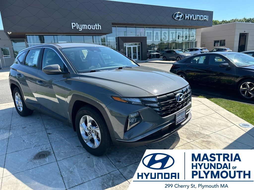 Hampton Gray 2024 Hyundai Tucson SUV / Crossover Front-Wheel Drive 8-Speed Automatic