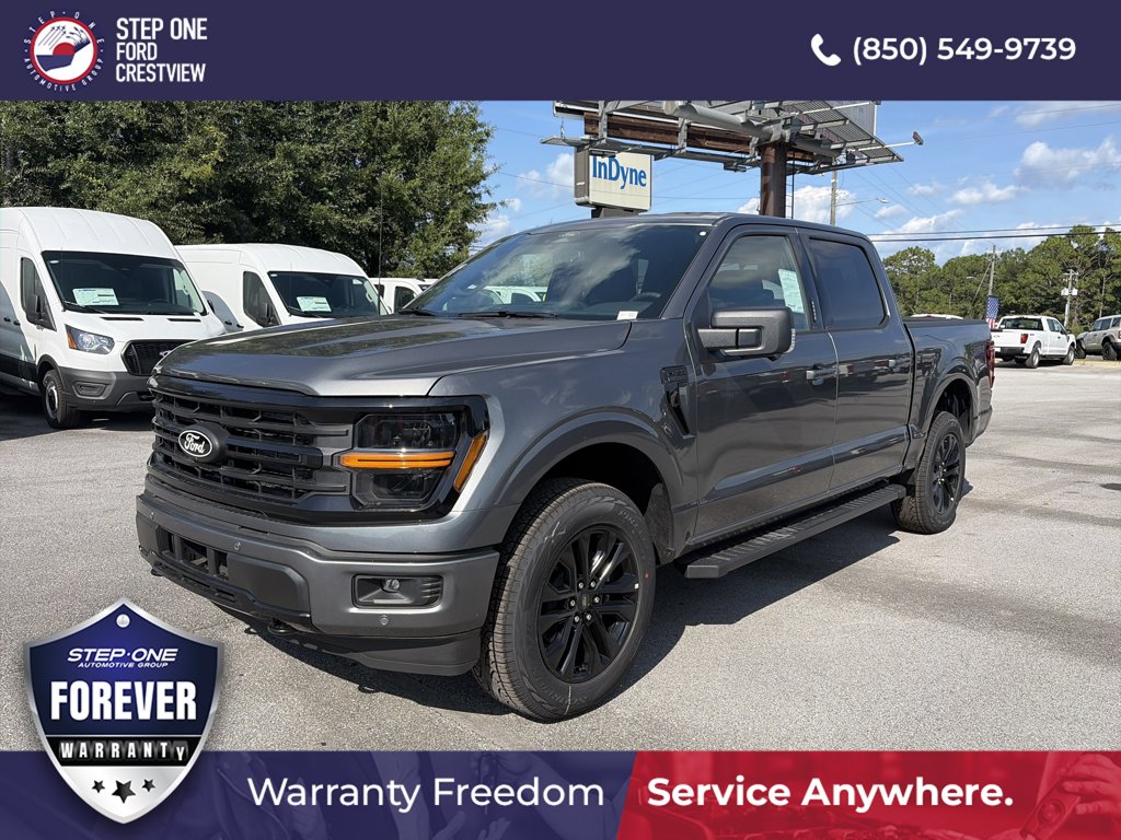 Carbonized Gray Metallic 2026 Ford F-150 Pickup Truck Four-Wheel Drive Automatic
