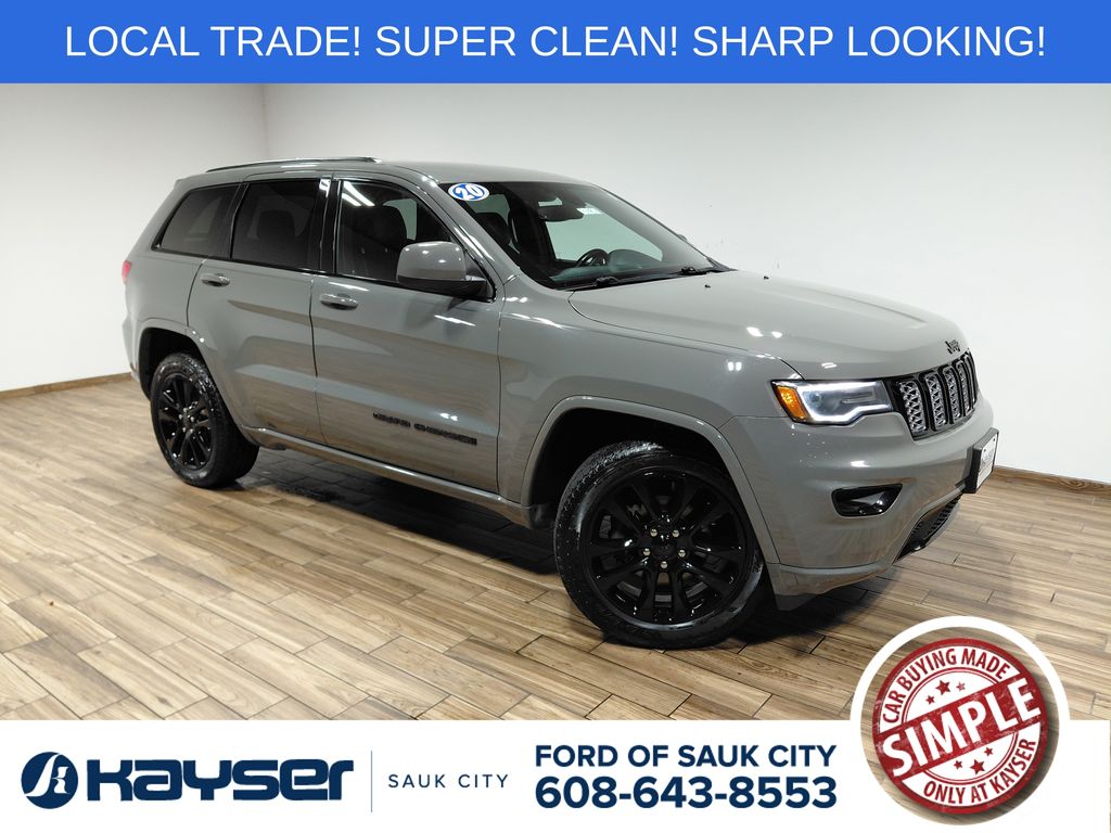 Sting-Gray Clearcoat 2020 Jeep Grand Cherokee Altitude 4WD SUV / Crossover Four-Wheel Drive 8-Speed Automatic