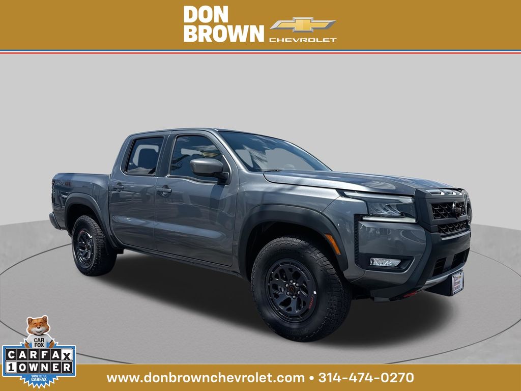 Gray (Gun Metallic) 2026 Nissan Frontier Pickup Truck Four-Wheel Drive 9-Speed Automatic Overdrive