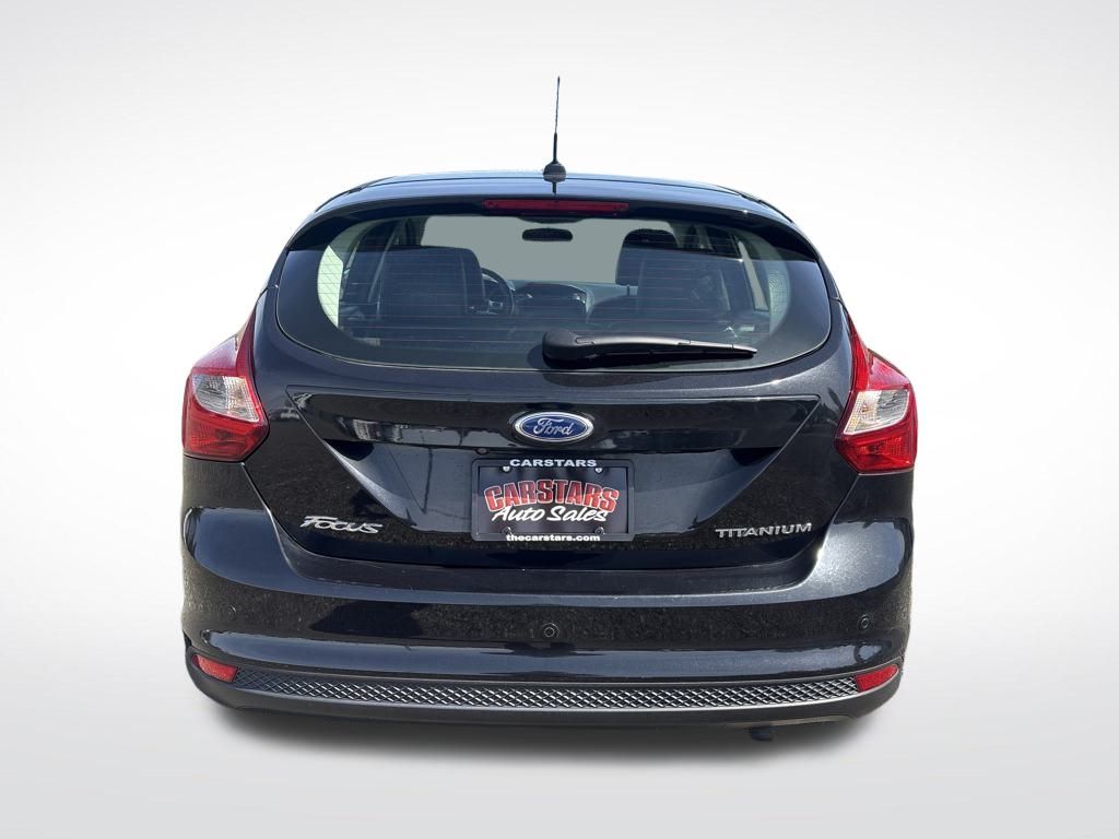 2014 Tuxedo Black Metallic Ford Focus Titanium FWD Hatchback