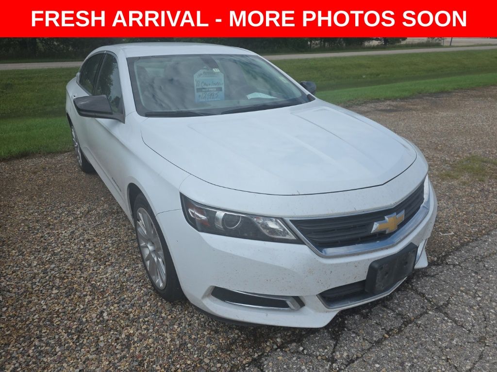 Summit White 2018 Chevrolet Impala Sedan Front-Wheel Drive 6-Speed Automatic