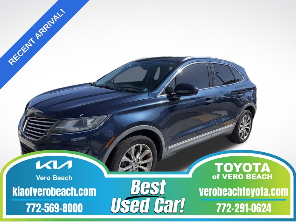 Sapphire Blue Metallic 2017 Lincoln MKC Select AWD SUV / Crossover All-Wheel Drive 6-Speed Automatic