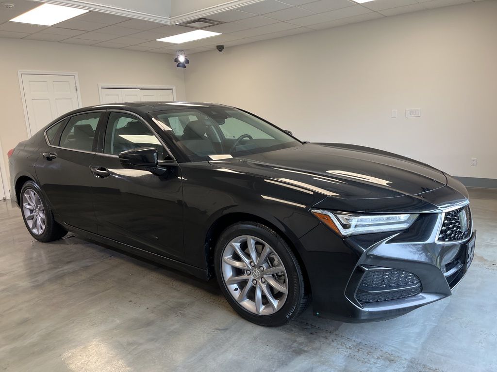 Majestic Black Pearl 2021 Acura TLX SH-AWD Sedan All-Wheel Drive Automatic