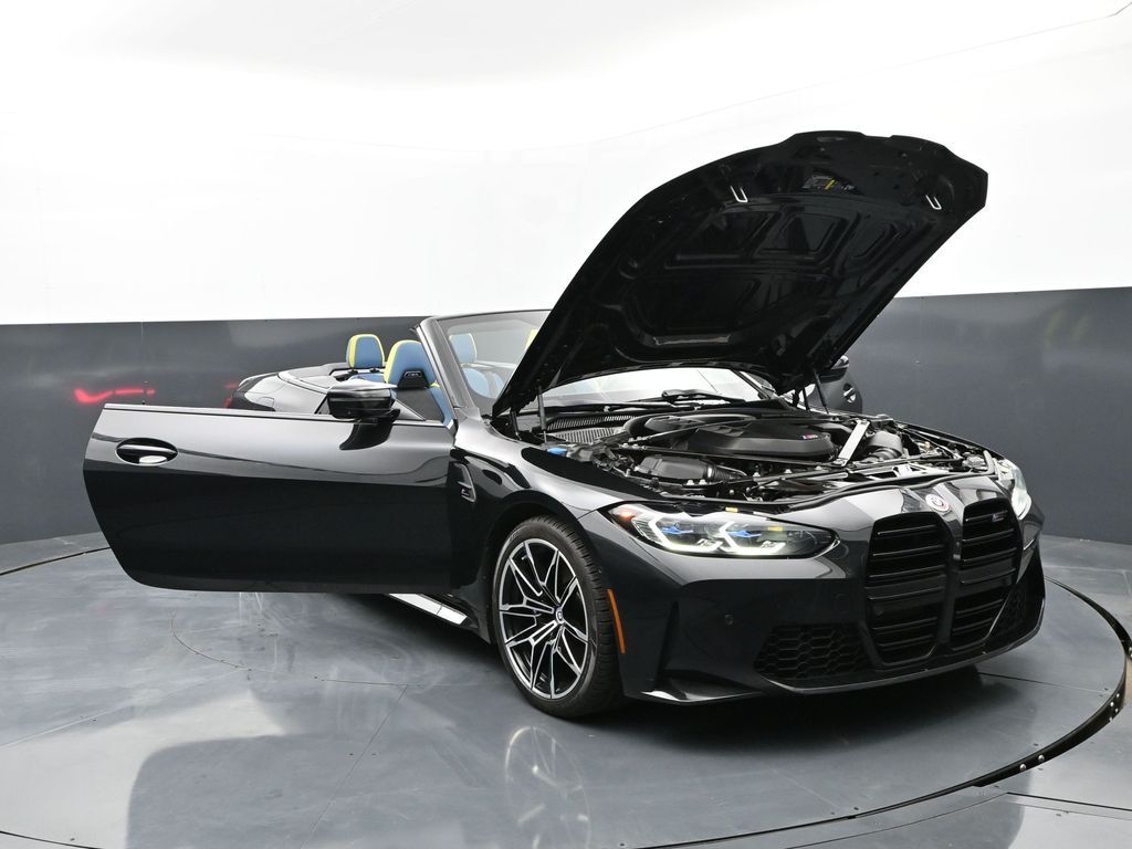 Black Sapphire Metallic 2023 BMW M4 Competition xDrive Convertible AWD Convertible All-Wheel Drive 8-Speed Automatic