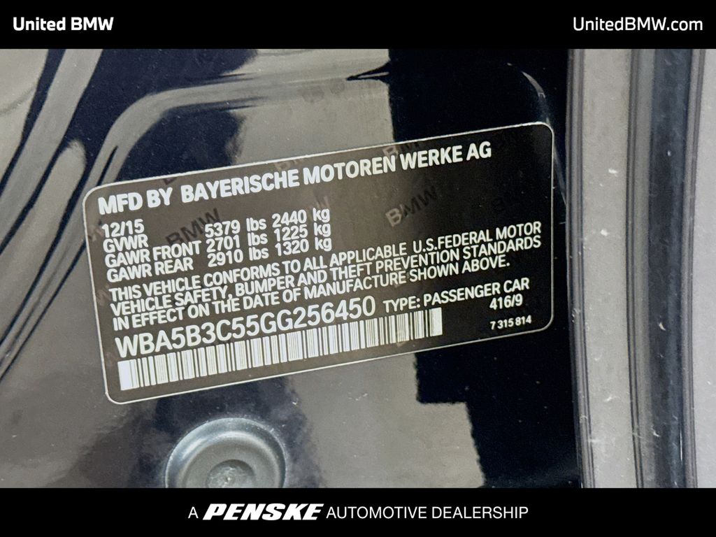 Thumbnail: 2016 BMW 5 Series - 15