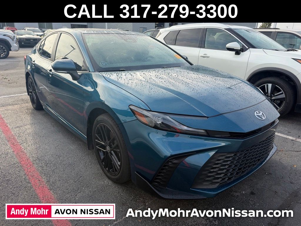 Ocean Gem 2025 Toyota Camry Sedan All-Wheel Drive Continuously Variable Transmission