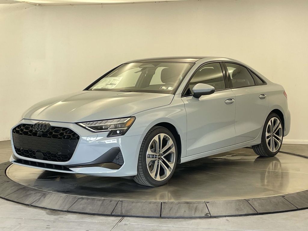 Gray 2026 Audi A3 quattro Premium Plus 40 TFSI Sedan All-Wheel Drive 7-Speed Automatic