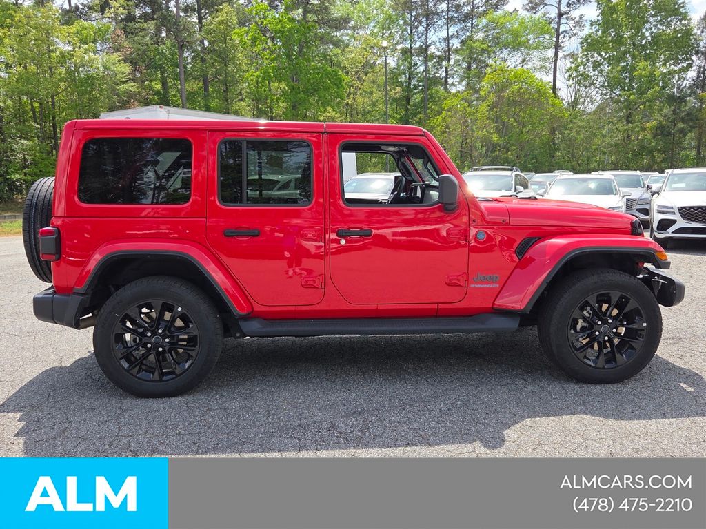 Used 2025 Red Jeep Sahara 4xe image 15