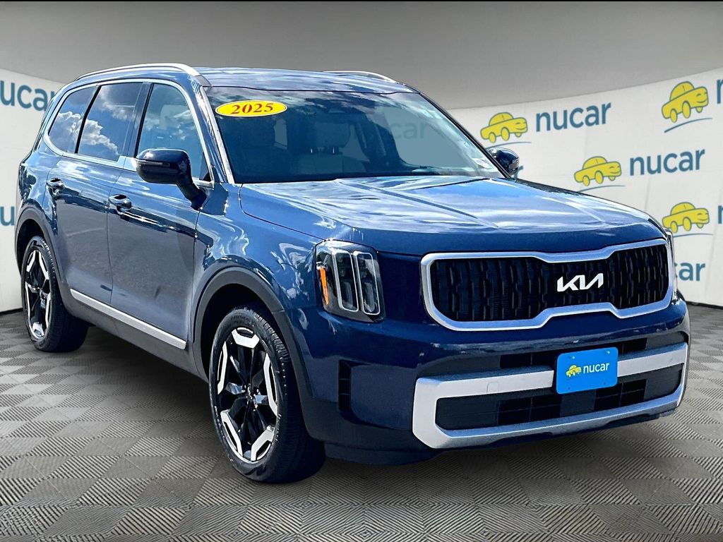 Midnight Lake Blue 2025 Kia Telluride SUV / Crossover All-Wheel Drive 8-Speed Automatic