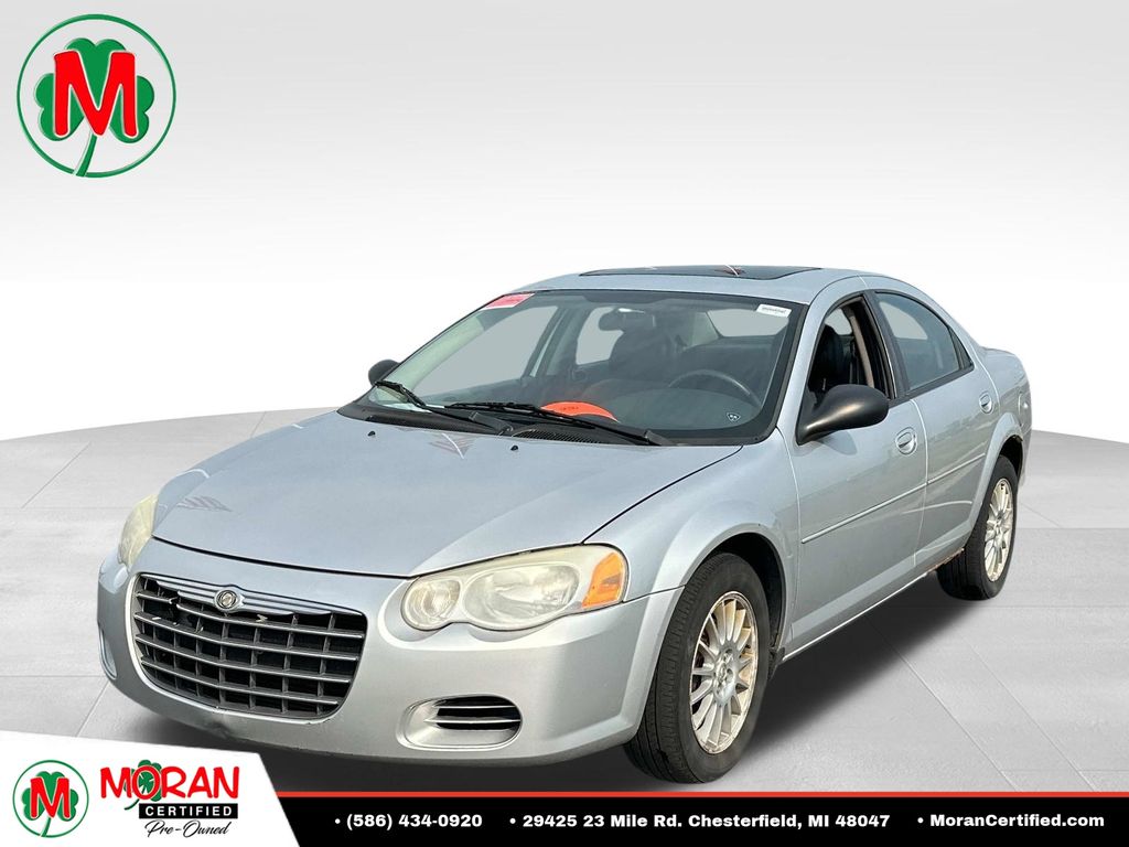 Bright Silver Metallic 2004 Chrysler Sebring Sedan Front-Wheel Drive 4-Speed Automatic