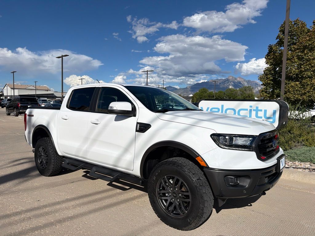 Oxford White 2021 Ford Ranger Pickup Truck Four-Wheel Drive Automatic