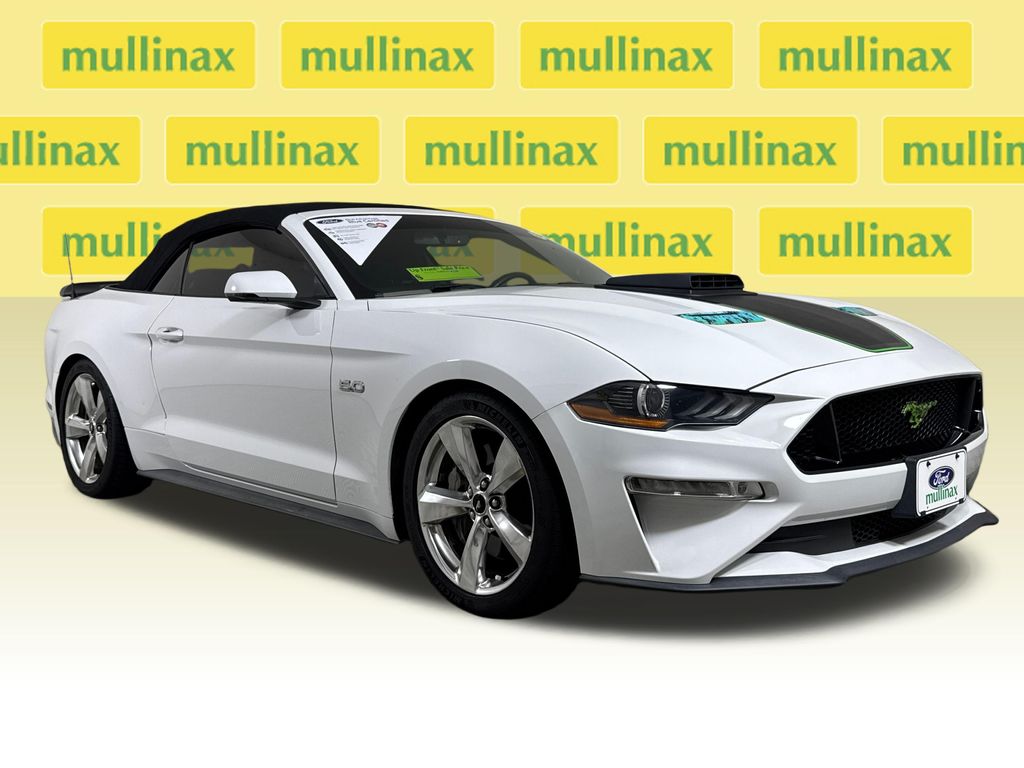2018 Oxford White Ford Mustang GT Premium RWD Convertible