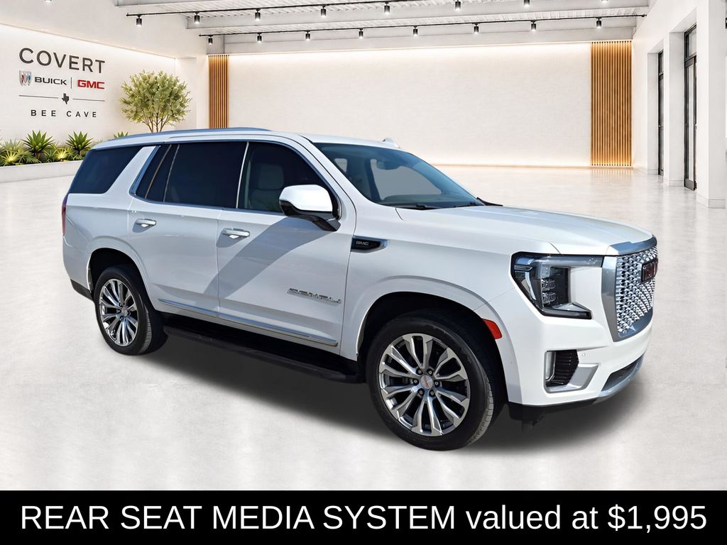 White Frost 2021 GMC Yukon SUV / Crossover Four-Wheel Drive