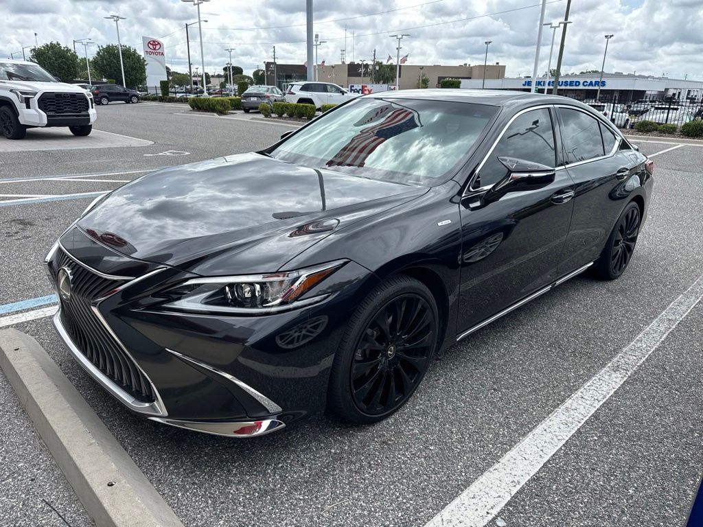 Black (Caviar) 2021 Lexus ES 350 FWD Sedan Front-Wheel Drive 8-Speed Automatic