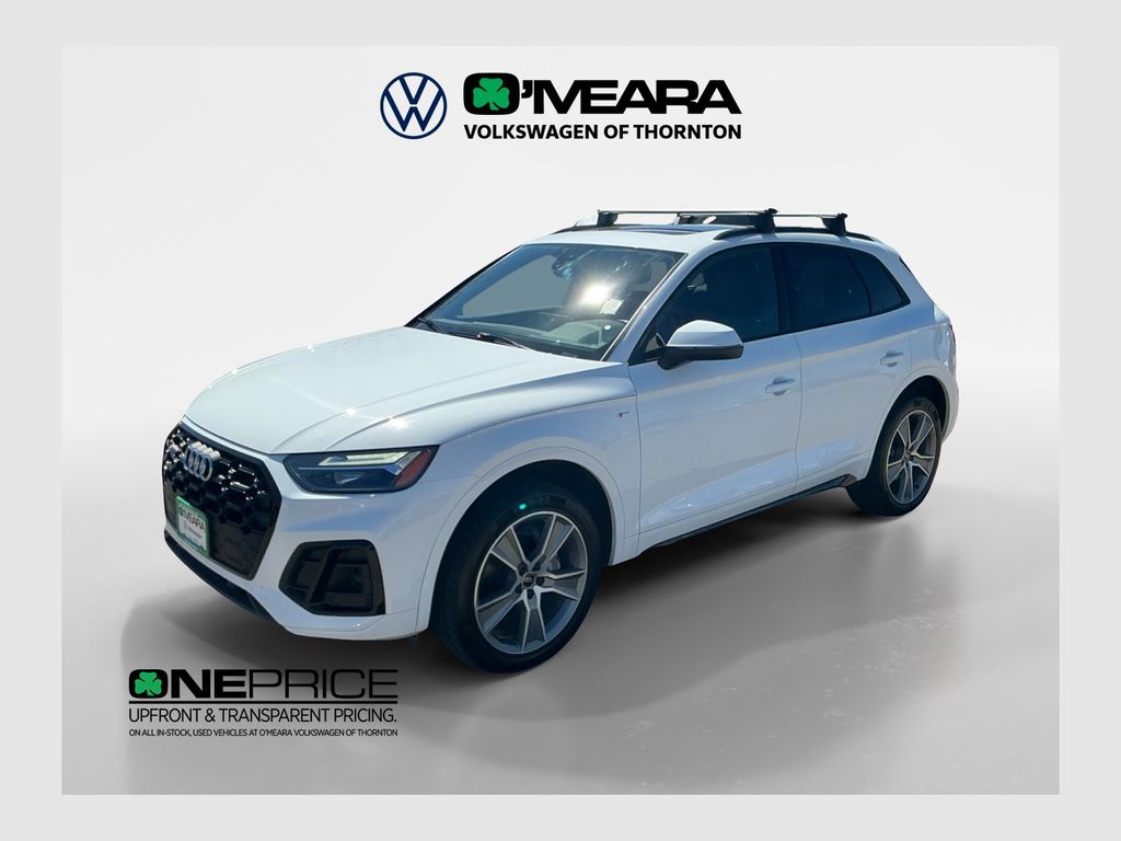 Glacier White Metallic 2025 Audi Q5 quattro Premium S Line 45 TFSI SUV / Crossover All-Wheel Drive 7-Speed Automatic