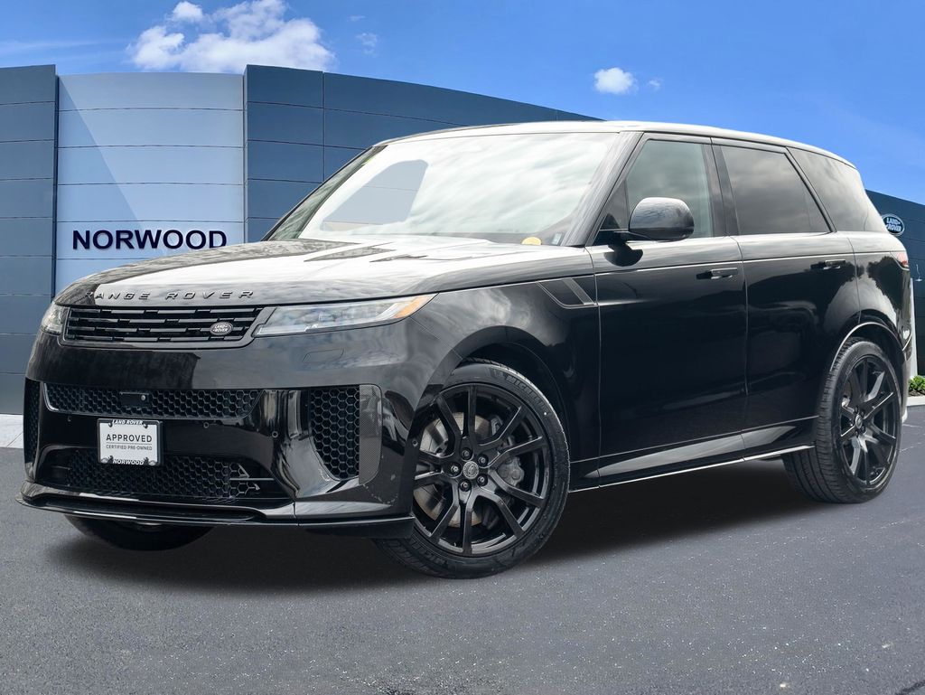 Santorini Black Metallic 2024 Land Rover Range Rover Sport SUV / Crossover All-Wheel Drive 8-Speed Automatic