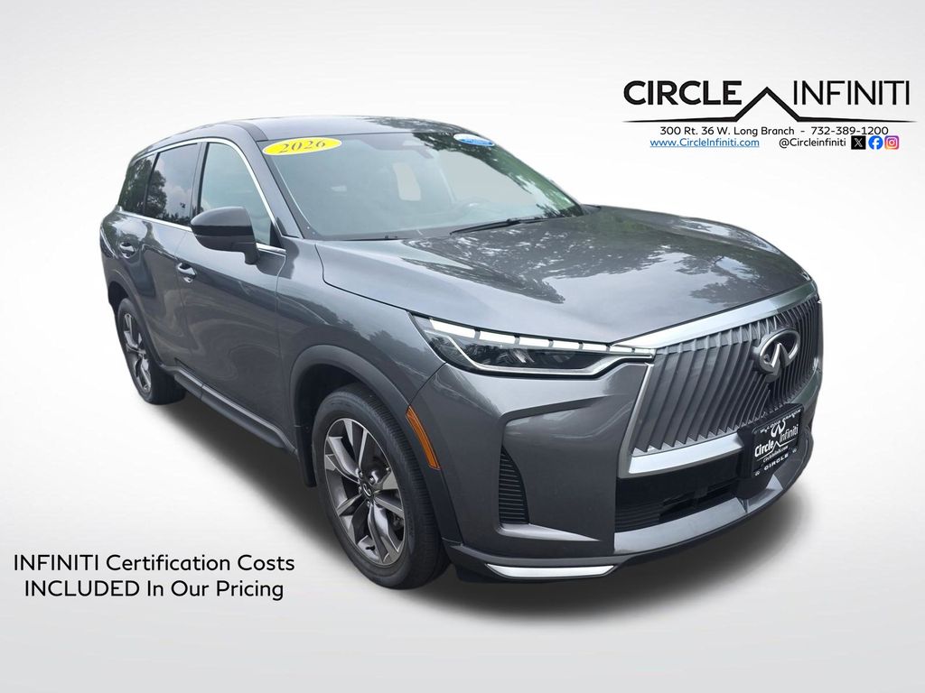 Gray (Graphite Shadow) 2026 INFINITI QX60 SUV / Crossover All-Wheel Drive 9-Speed Automatic