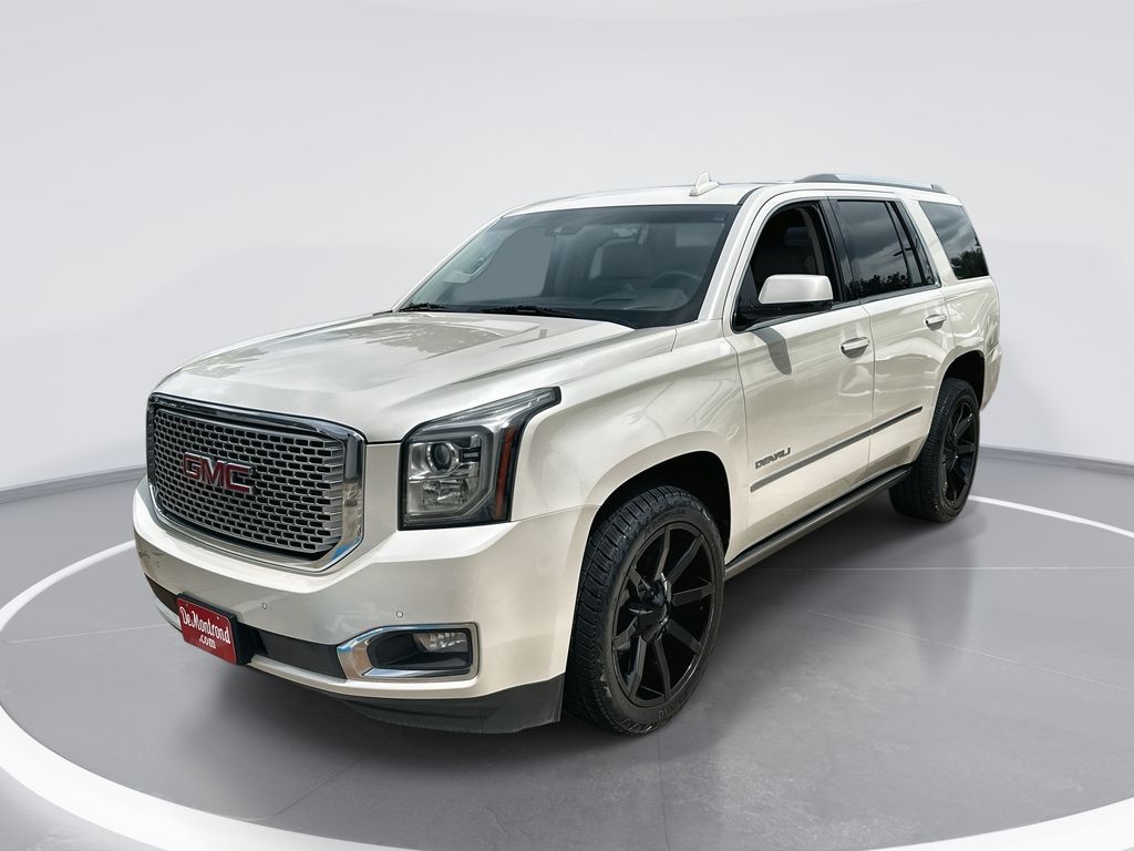 White Diamond Clearcoat 2015 GMC Yukon SUV / Crossover 4X2 8-Speed Automatic