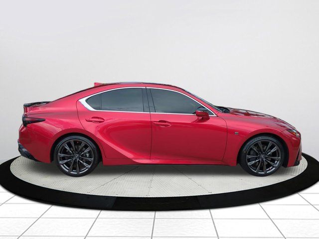 Certified Used 2025 Red Lexus 350 F SPORT Design image 3