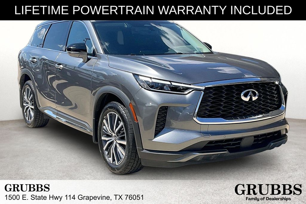 Gray (Graphite Shadow) 2023 INFINITI QX60 SUV / Crossover All-Wheel Drive 9-Speed Automatic
