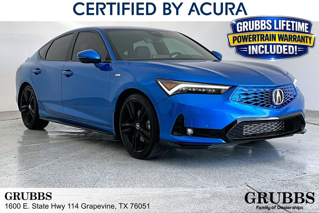 Double Apex Blue Pearl 2026 Acura Integra Sedan Front-Wheel Drive Continuously Variable Transmission