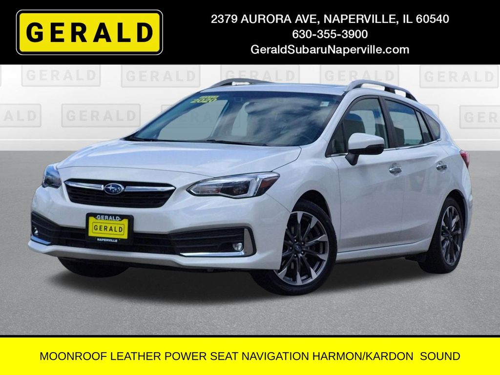 Crystal White Pearl 2020 Subaru Impreza 2.0i Limited Hatchback AWD Hatchback All-Wheel Drive Continuously Variable Transmission