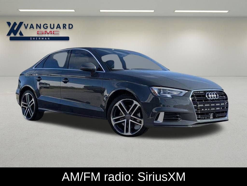 Gray 2019 Audi A3 Premium 40 TFSI Sedan FWD Sedan Front-Wheel Drive 7-Speed Automatic