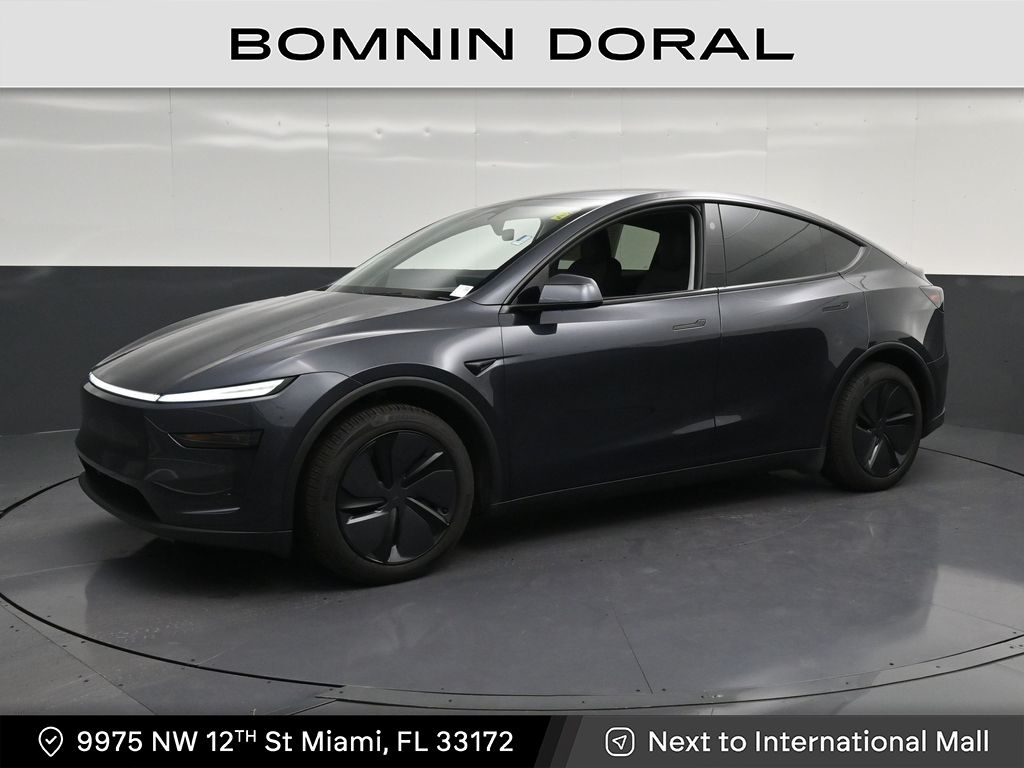 Gray 2026 Tesla Model Y SUV / Crossover Rear-Wheel Drive 1-Speed Automatic
