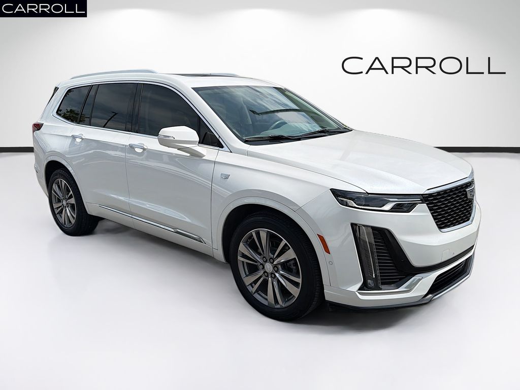 Crystal White Tricoat 2021 Cadillac XT6 Premium Luxury FWD SUV / Crossover Front-Wheel Drive 9-Speed Automatic
