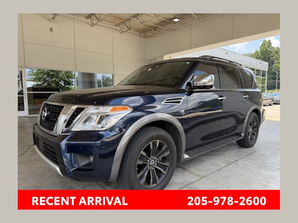 Hermosa Blue 2018 Nissan Armada SUV / Crossover 4X2 7-Speed Automatic