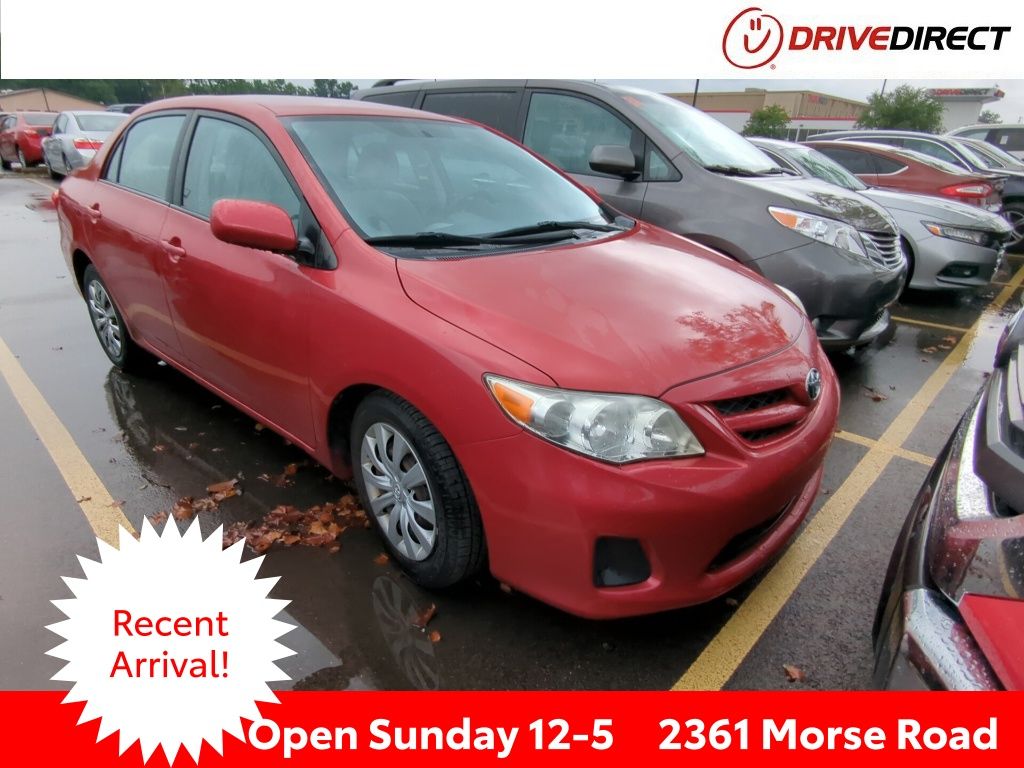 Barcelona Red Metallic 2012 Toyota Corolla Sedan Front-Wheel Drive 4-Speed Automatic