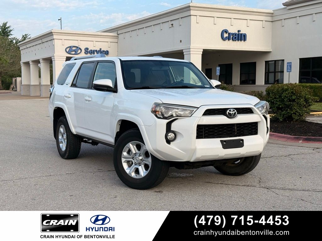 Super White 2014 Toyota 4Runner SR5 4WD SUV / Crossover Four-Wheel Drive 5-Speed Automatic Overdrive