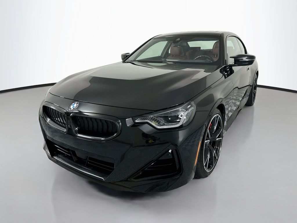 Black Sapphire Metallic 2024 BMW 2 Series Coupe Rear-Wheel Drive 8-Speed Automatic