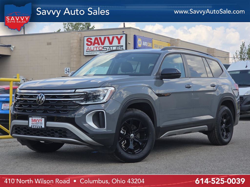 Gray 2024 Volkswagen Atlas SUV / Crossover All-Wheel Drive 8-Speed Automatic