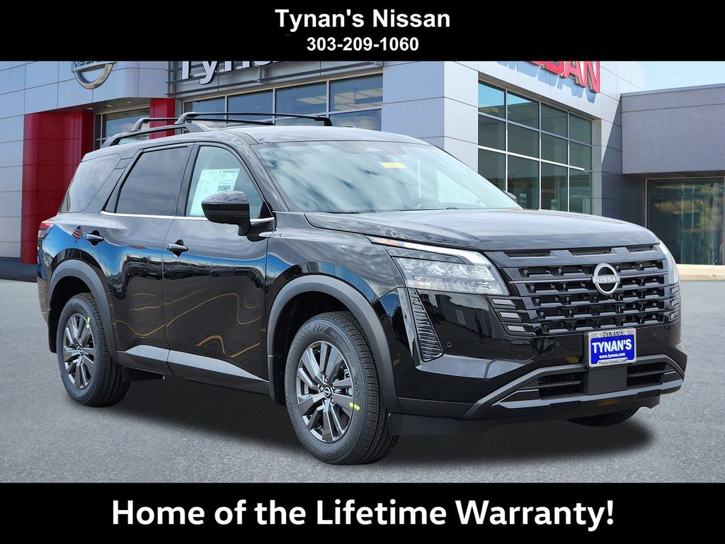 Super Black 2026 Nissan Pathfinder SV 4WD SUV / Crossover All-Wheel Drive 9-Speed Automatic