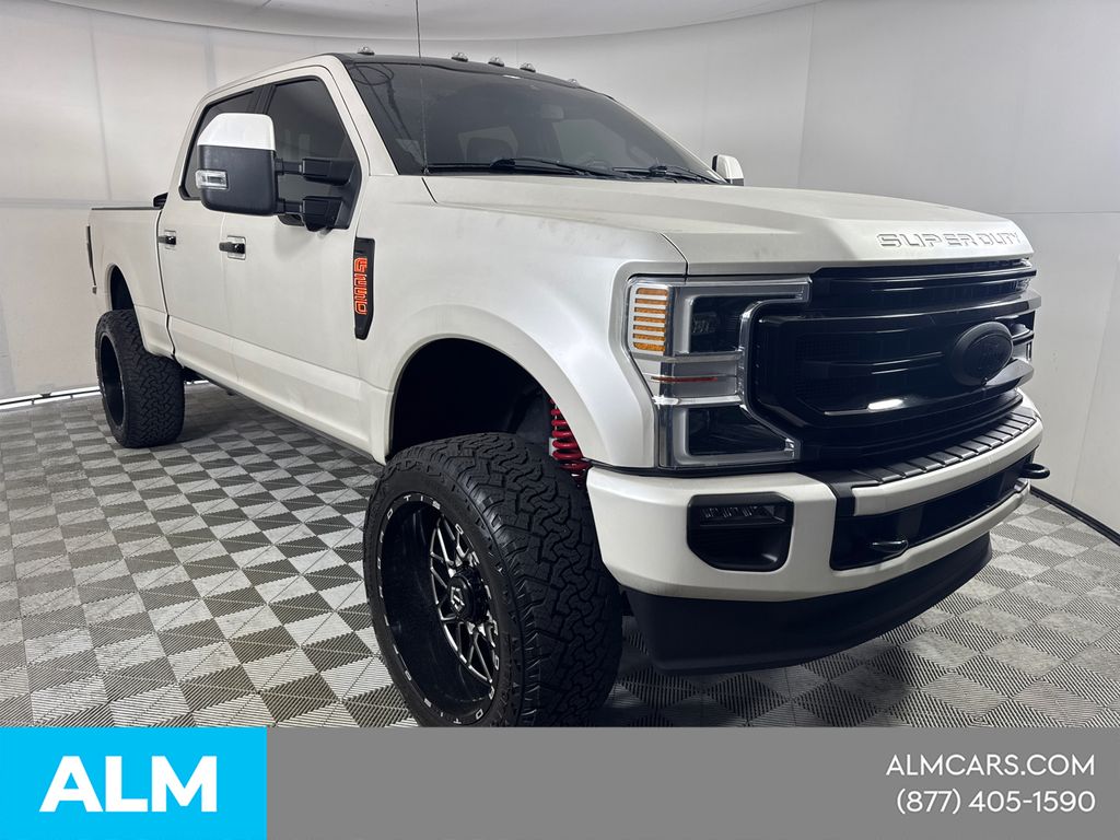 Used 2020 Black Ford Platinum image 4