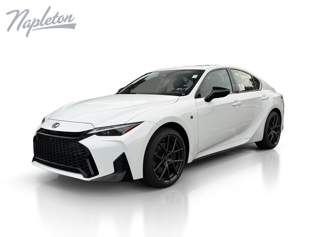 Ultra White 2026 Lexus IS Sedan All-Wheel Drive 6-Speed Automatic