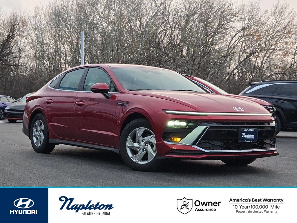 Ultimate red 2025 Hyundai Sonata Sedan Front-Wheel Drive 8-Speed Automatic