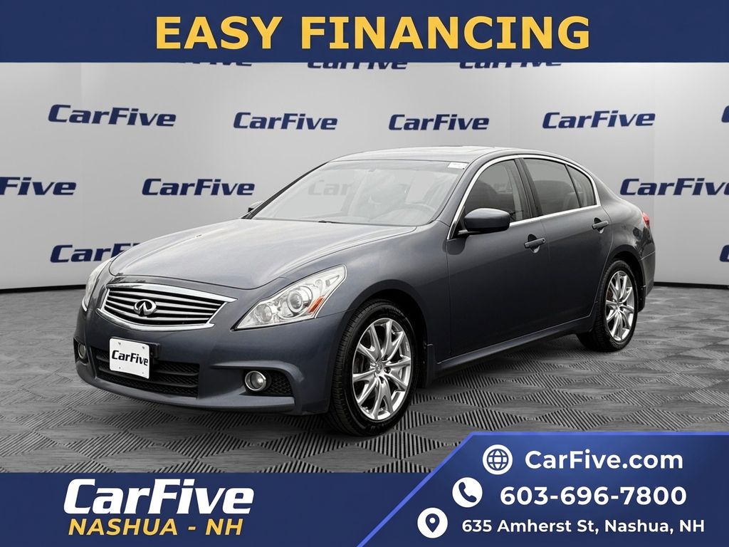 Blue Slate 2013 INFINITI G37 Sedan All-Wheel Drive 7-Speed Automatic
