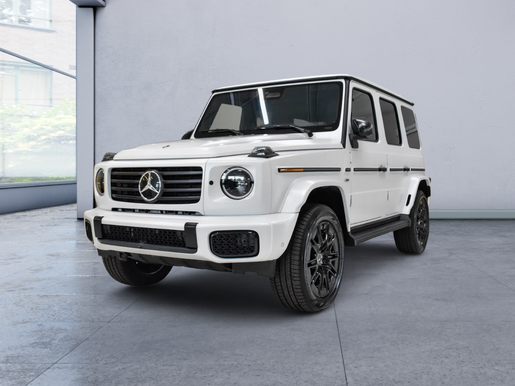 Moonlight White Magno 2025 Mercedes-Benz G-Class SUV / Crossover All-Wheel Drive 2-Speed Automatic