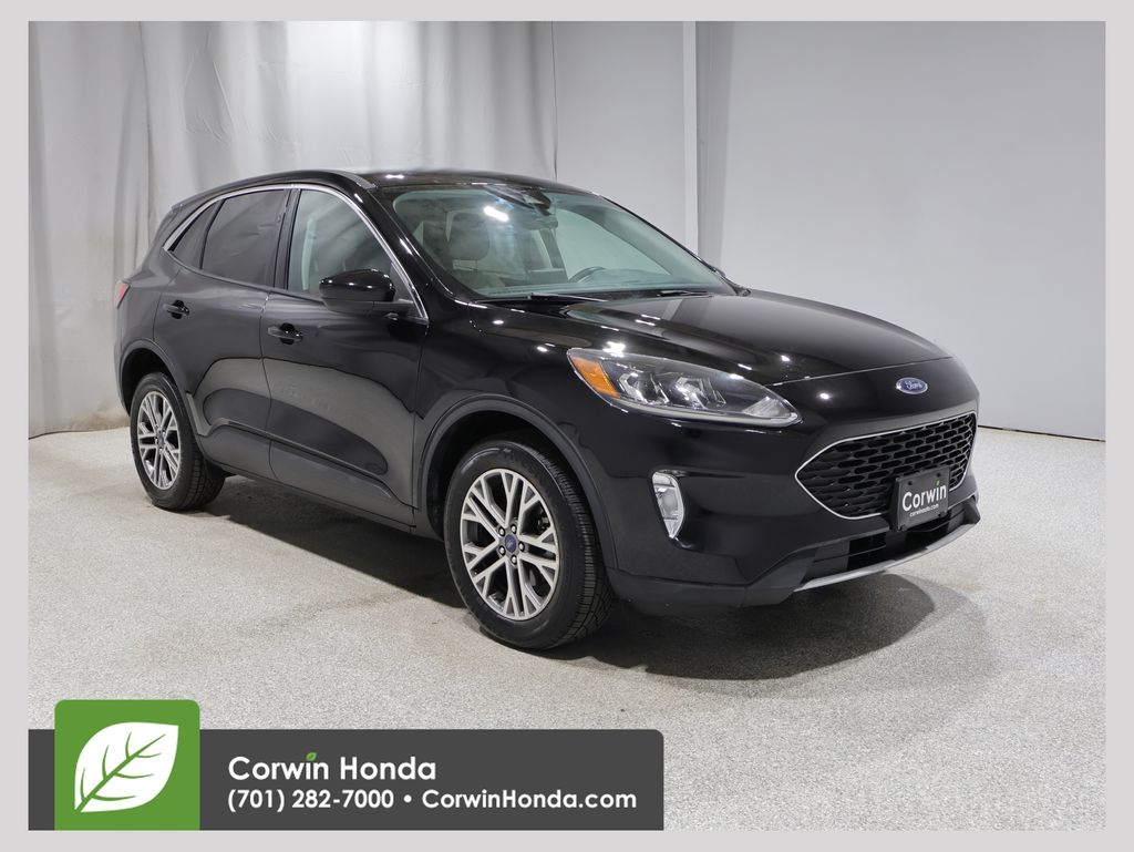Agate Black Metallic 2022 Ford Escape SUV / Crossover All-Wheel Drive 8-Speed Automatic