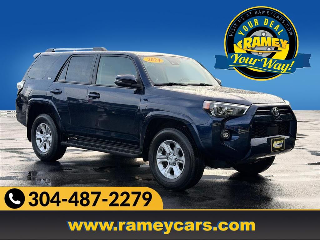 Nautical Blue Metallic 2024 Toyota 4Runner SUV / Crossover Four-Wheel Drive 5-Speed Automatic