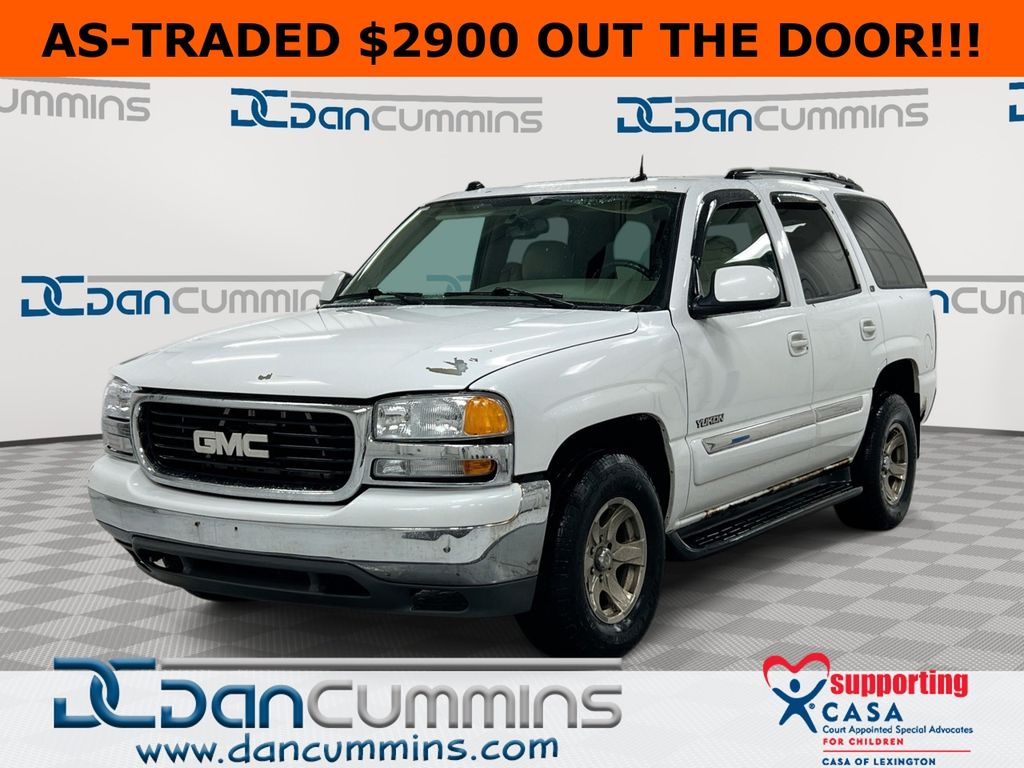 Olympic White 2004 GMC Yukon SLT 4WD SUV / Crossover Four-Wheel Drive 4-Speed Automatic Overdrive